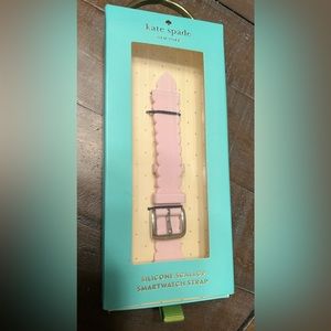Kate Spade Silicone scallop watch strap